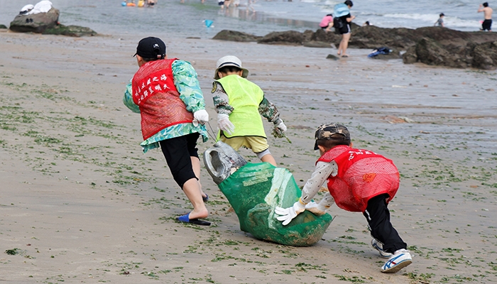 仁渡海洋发起2020年“三地同心护海洋”联合净摊行动